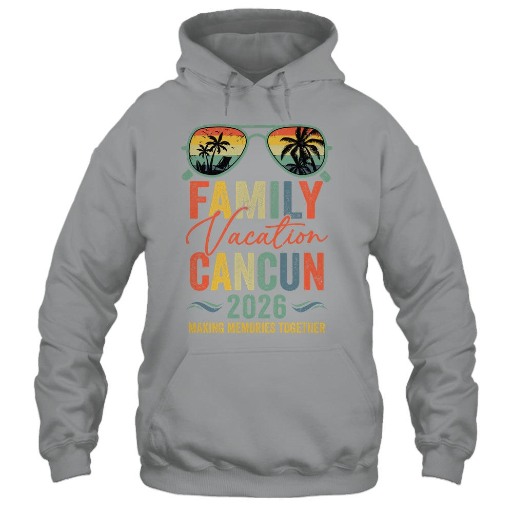 Cancun Vacation 2026 Matching Family Group Summer Shirt & Tank Top | siriusteestore