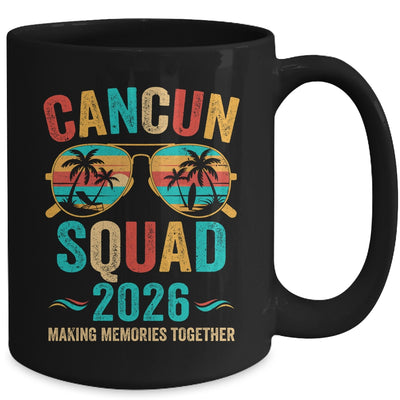 Cancun Vacation Squad 2026 Family Matching Vintage Mug | siriusteestore