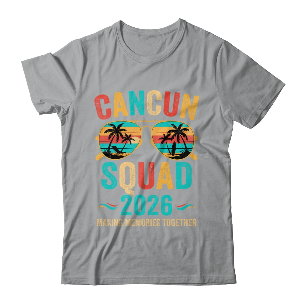 Cancun Vacation Squad 2026 Family Matching Vintage Shirt & Tank Top | siriusteestore