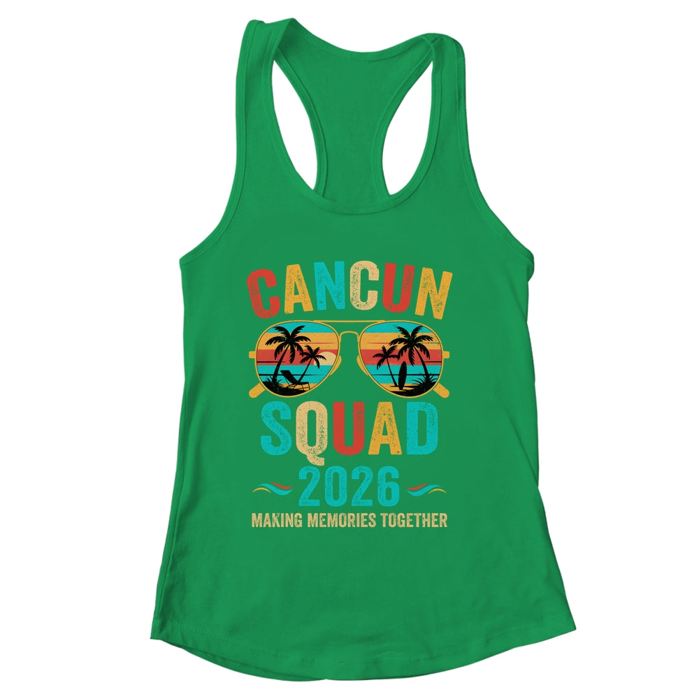 Cancun Vacation Squad 2026 Family Matching Vintage Shirt & Tank Top | siriusteestore