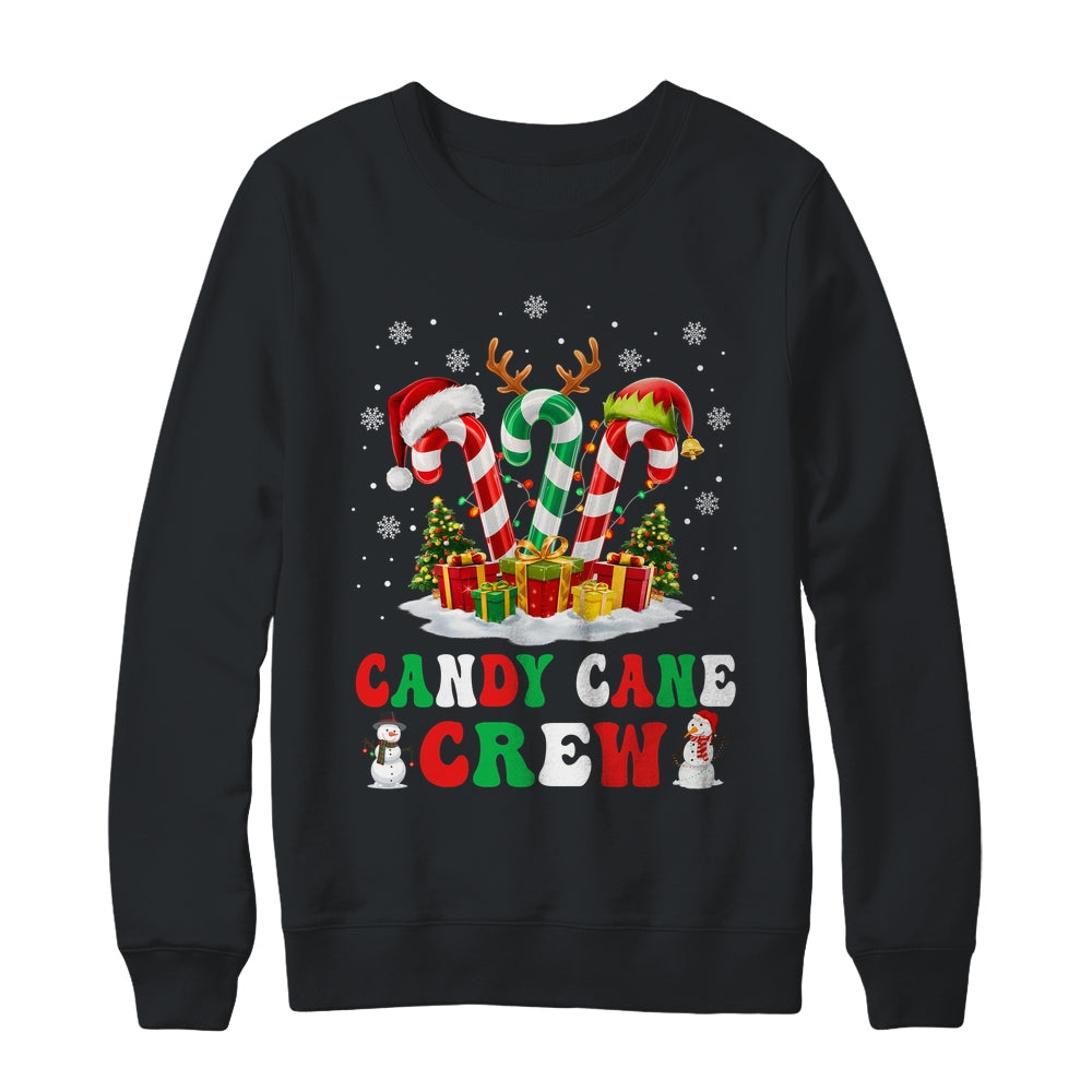 Candy Cane Crew Christmas Xmas Love Candy Boys Girls Kids Shirt & Sweatshirt | siriusteestore