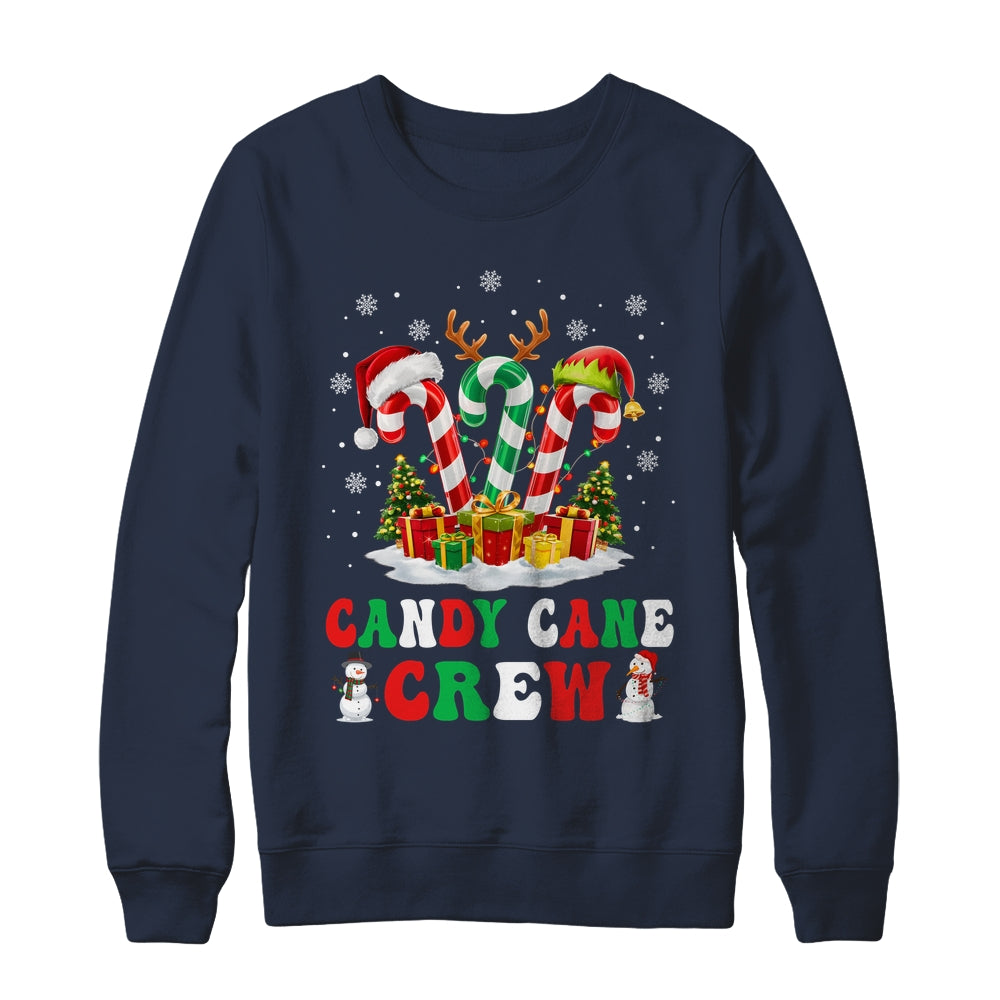 Candy Cane Crew Christmas Xmas Love Candy Boys Girls Kids Shirt & Sweatshirt | siriusteestore