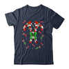 Candy Cane Santa Christmas Family Matching Funny Xmas Lights Shirt & Sweatshirt | siriusteestore