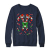Candy Cane Santa Christmas Family Matching Funny Xmas Lights Shirt & Sweatshirt | siriusteestore
