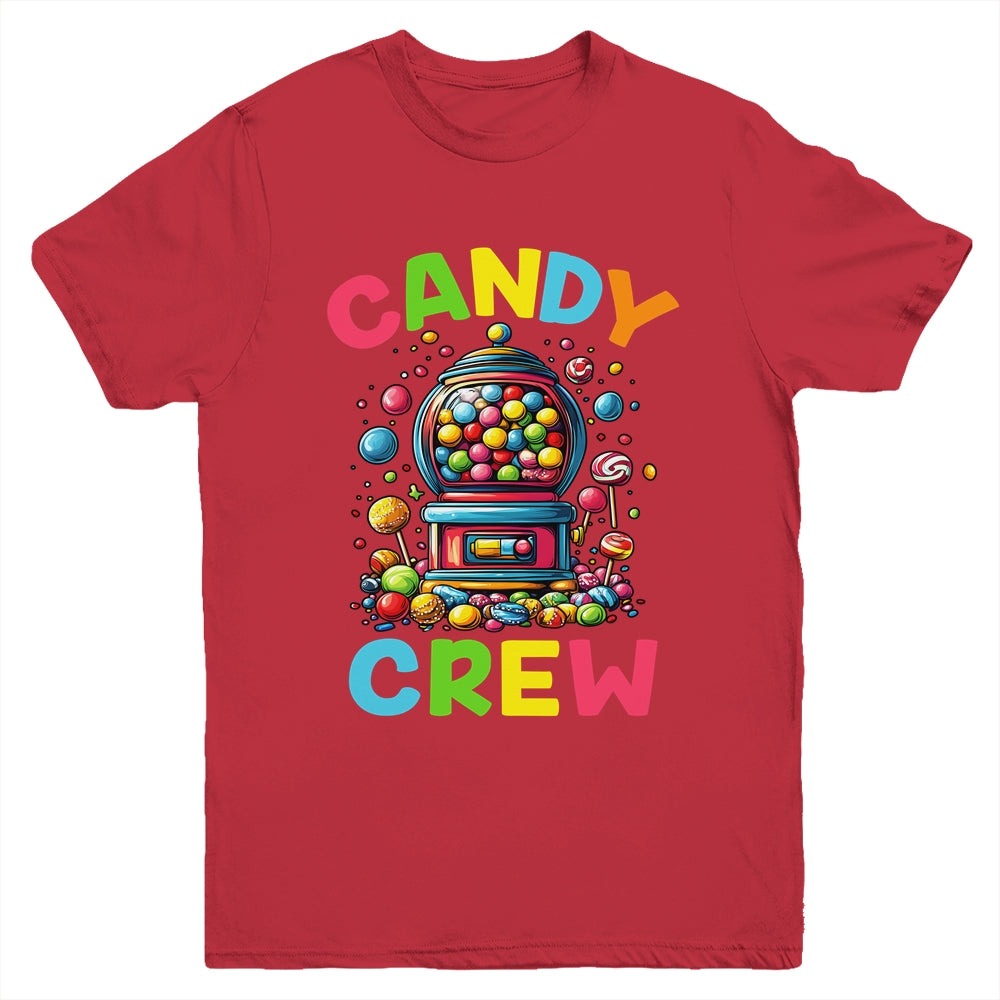 Candy Crew Sweetie Candy Squad Halloween Party Trick Treat Youth Shirt | siriusteestore