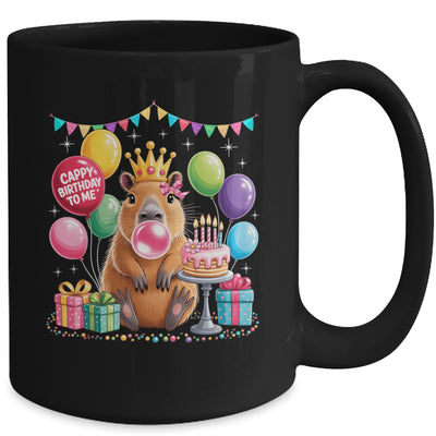 Cappy Birthday To Me Cute Capybara Birthday Girls Kids Mug | siriusteestore