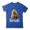 Capybara Cute Design For Men Women Boys Girls Capybara Bruh Shirt & Tank Top | siriusteestore