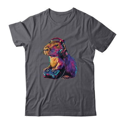 Capybara Funny Video Games Gamer Player Capybara Lover Shirt & Tank Top | siriusteestore