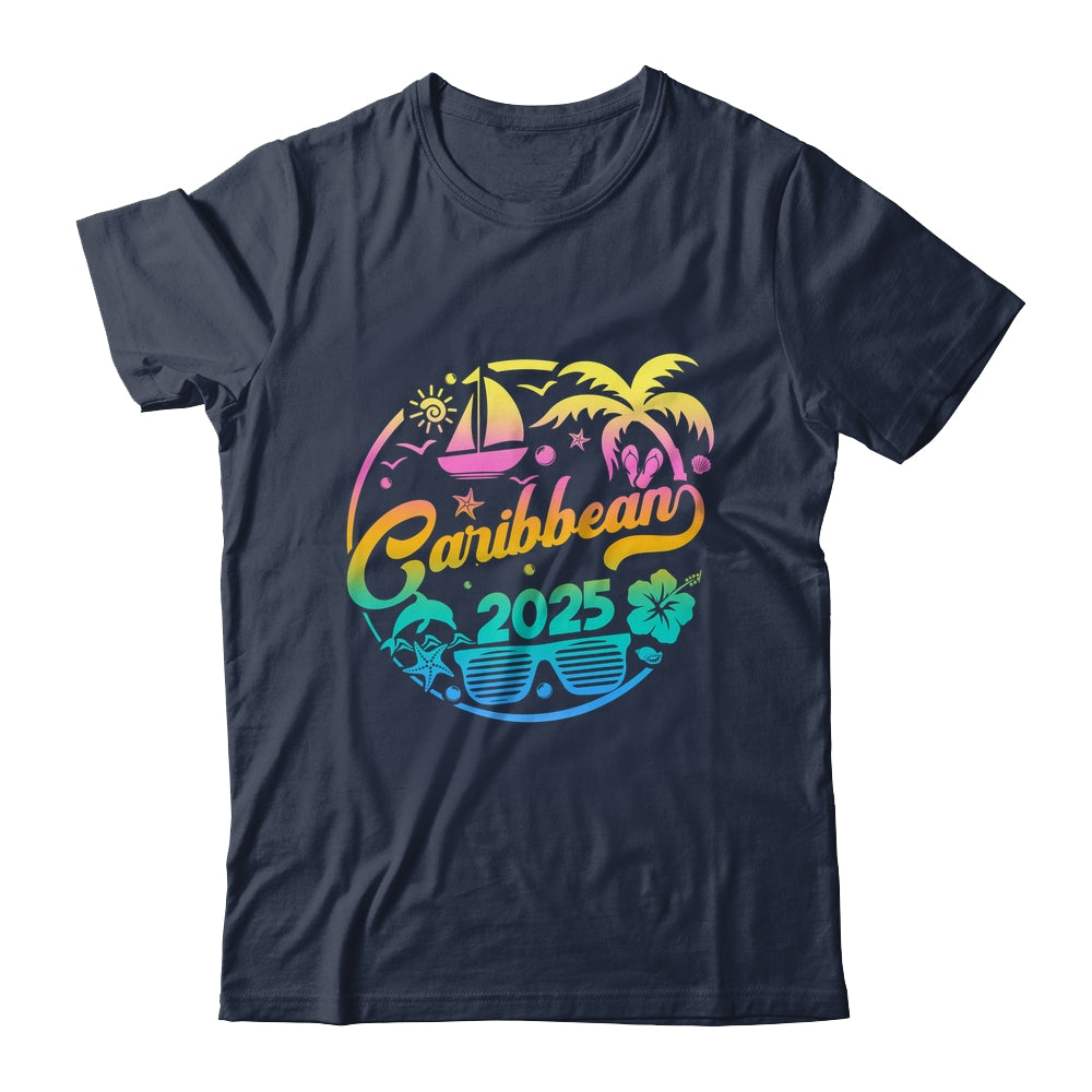 Caribbean 2025 Family Vacation Beach Matching Group Shirt & Tank Top | siriusteestore
