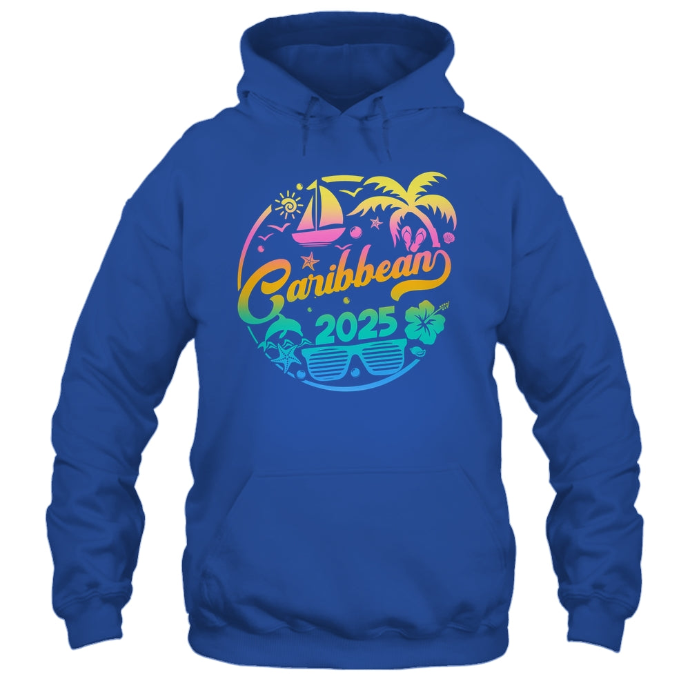 Caribbean 2025 Family Vacation Beach Matching Group Shirt & Tank Top | siriusteestore