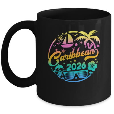 Caribbean 2026 Family Vacation Beach Matching Group Mug | siriusteestore