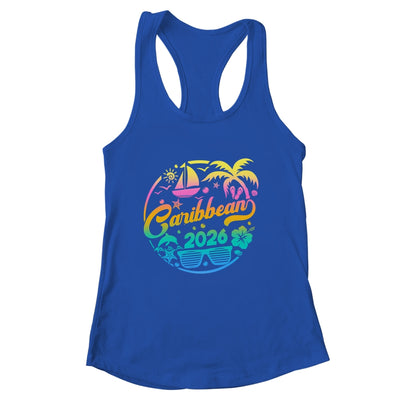 Caribbean 2026 Family Vacation Beach Matching Group Shirt & Tank Top | siriusteestore