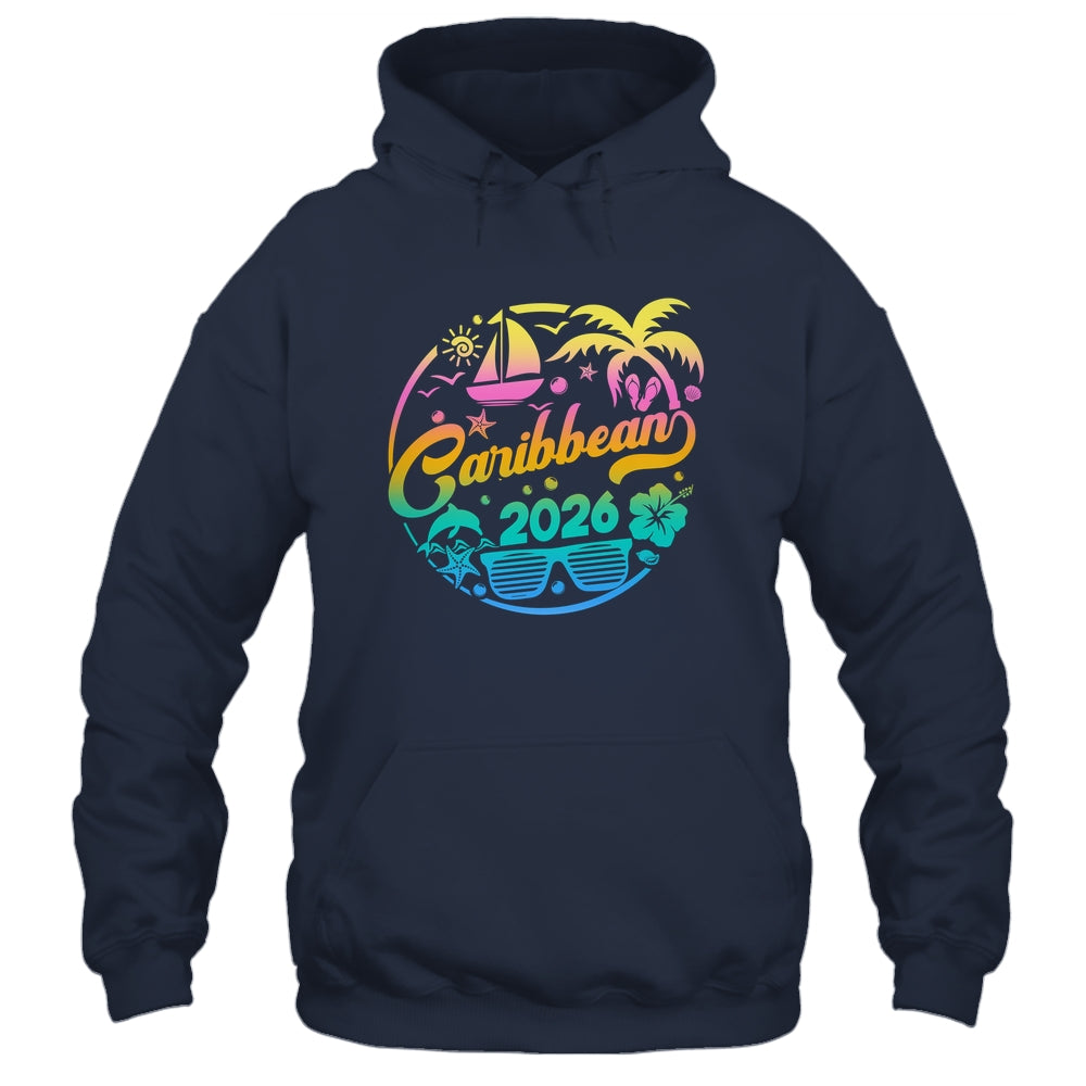 Caribbean 2026 Family Vacation Beach Matching Group Shirt & Tank Top | siriusteestore