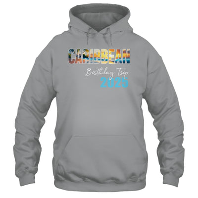 Caribbean Birthday Trip 2025 Vacation Party Crew Cruise Shirt & Tank Top | siriusteestore