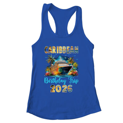 Caribbean Birthday Trip 2026 Family Birthday Cruise Vacation Shirt & Tank Top | siriusteestore