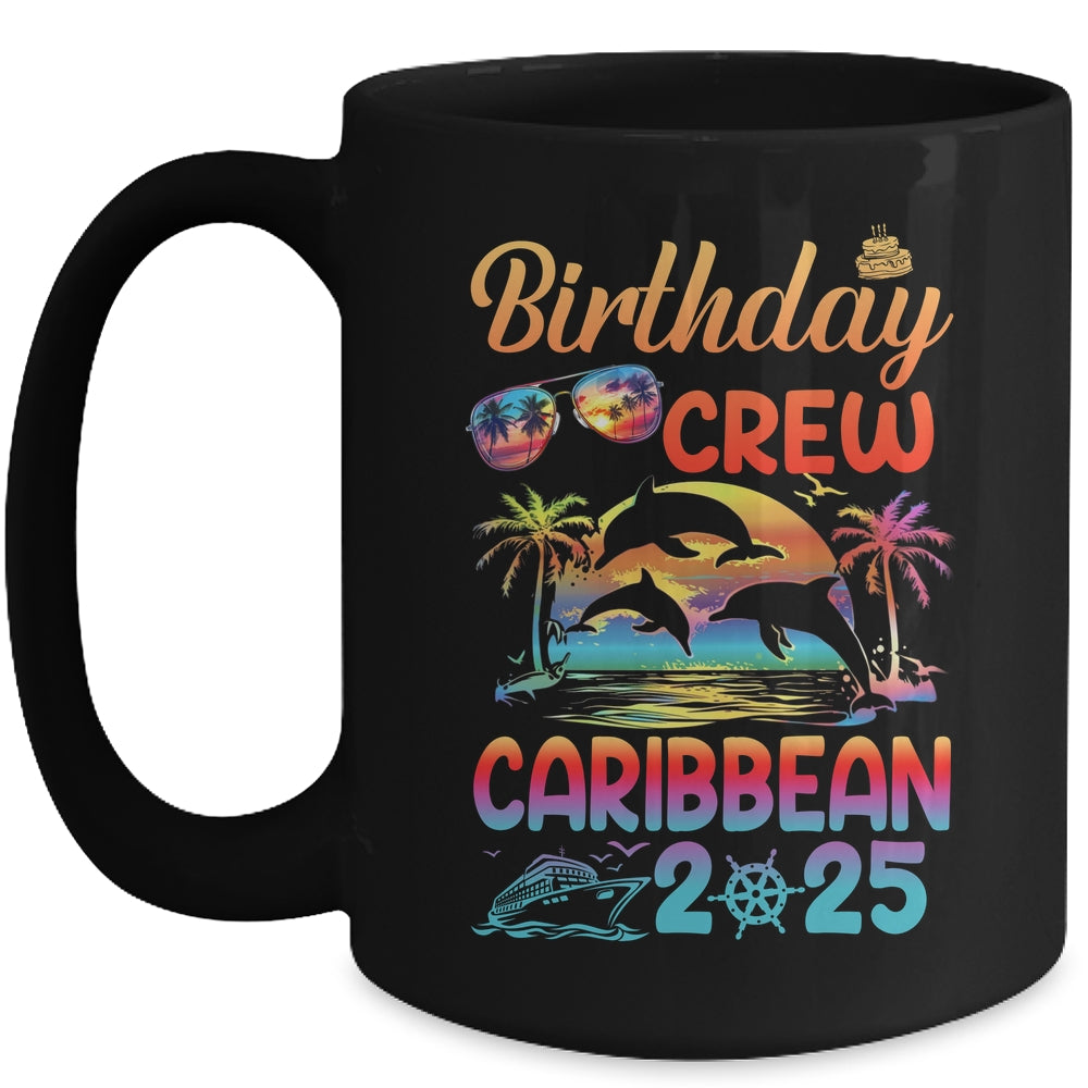 Caribbean Birthday Trip Vacation 2025 Matching Group Mug | siriusteestore