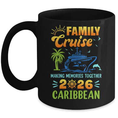 Caribbean Cruise 2026 Family Friends Group Vacation Matching Mug | siriusteestore