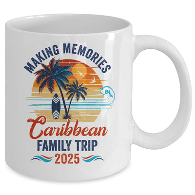 Caribbean Family Vacation 2025 Making Memories Together Trip Mug | siriusteestore