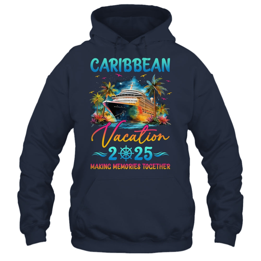 Caribbean Family Vacation 2025 Matching Group Summer Shirt & Tank Top | siriusteestore