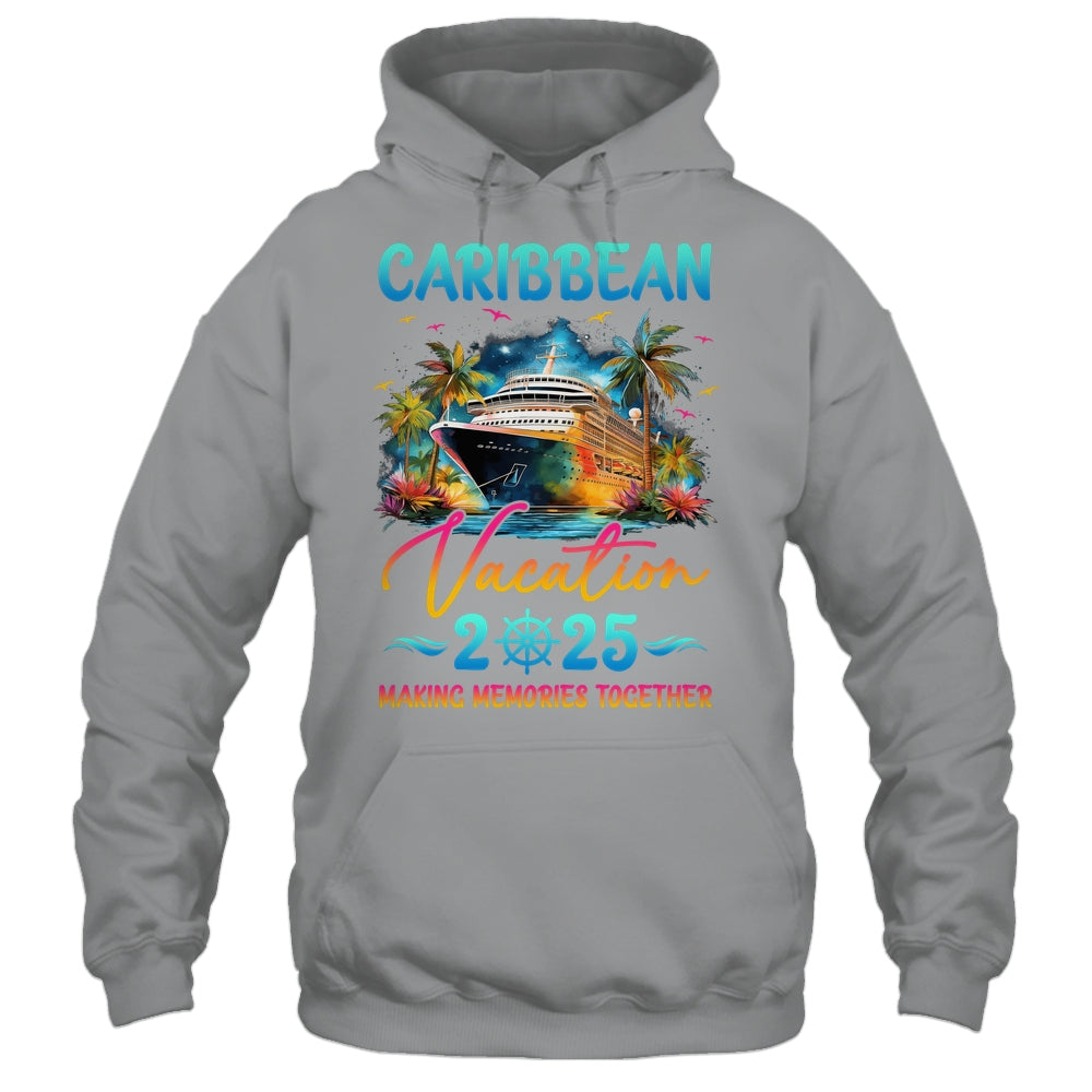 Caribbean Family Vacation 2025 Matching Group Summer Shirt & Tank Top | siriusteestore