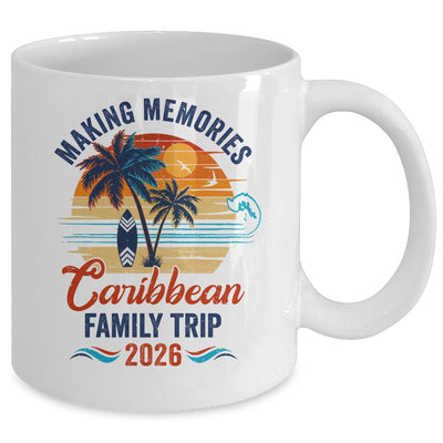 Caribbean Family Vacation 2026 Making Memories Trip Mug | siriusteestore