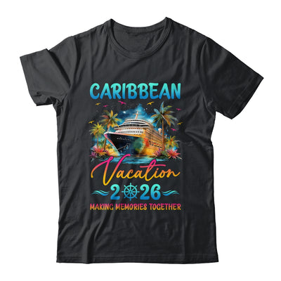 Caribbean Family Vacation 2026 Matching Group Summer Shirt & Tank Top | siriusteestore