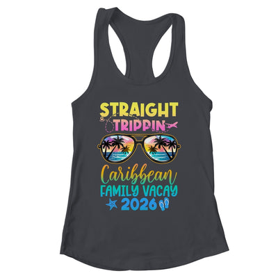 Caribbean Family Vacay Vacation 2026 Straight Trippin Shirt & Tank Top | siriusteestore