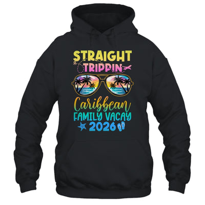 Caribbean Family Vacay Vacation 2026 Straight Trippin Shirt & Tank Top | siriusteestore
