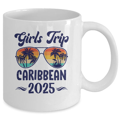 Caribbean Girls Trip Beach Vacation 2025 Matching Group Mug | siriusteestore