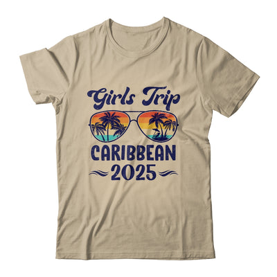 Caribbean Girls Trip Beach Vacation 2025 Matching Group Shirt & Tank Top | siriusteestore