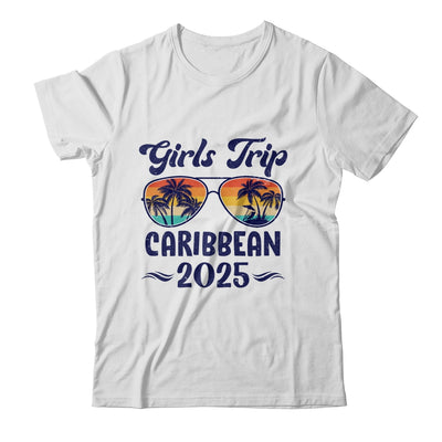 Caribbean Girls Trip Beach Vacation 2025 Matching Group Shirt & Tank Top | siriusteestore