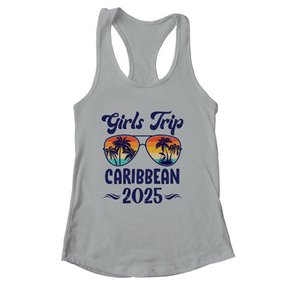 Caribbean Girls Trip Beach Vacation 2025 Matching Group Shirt & Tank Top | siriusteestore