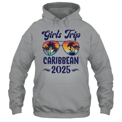 Caribbean Girls Trip Beach Vacation 2025 Matching Group Shirt & Tank Top | siriusteestore