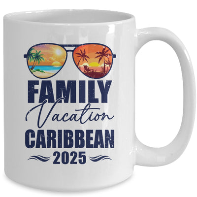 Caribbean Matching Family Vacation 2025 Making Memories Mug | siriusteestore