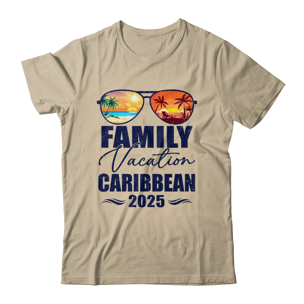Caribbean Matching Family Vacation 2025 Making Memories Shirt & Tank Top | siriusteestore