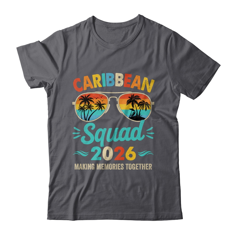 Caribbean Squad 2026 Vacation Friends Family Matching Group Shirt & Tank Top | siriusteestore