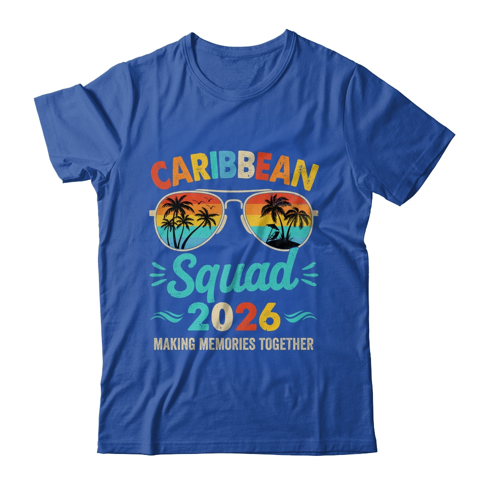 Caribbean Squad 2026 Vacation Friends Family Matching Group Shirt & Tank Top | siriusteestore