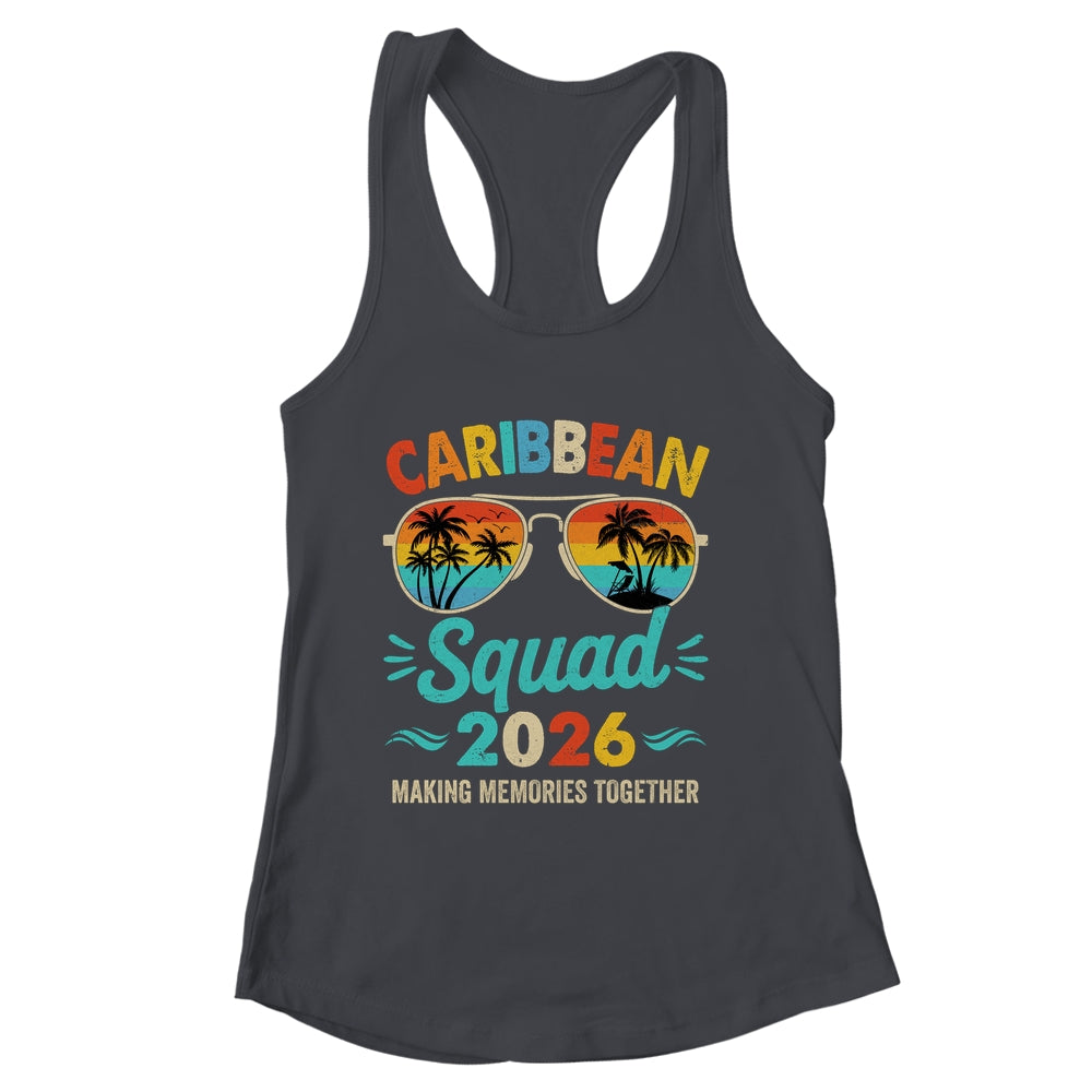 Caribbean Squad 2026 Vacation Friends Family Matching Group Shirt & Tank Top | siriusteestore