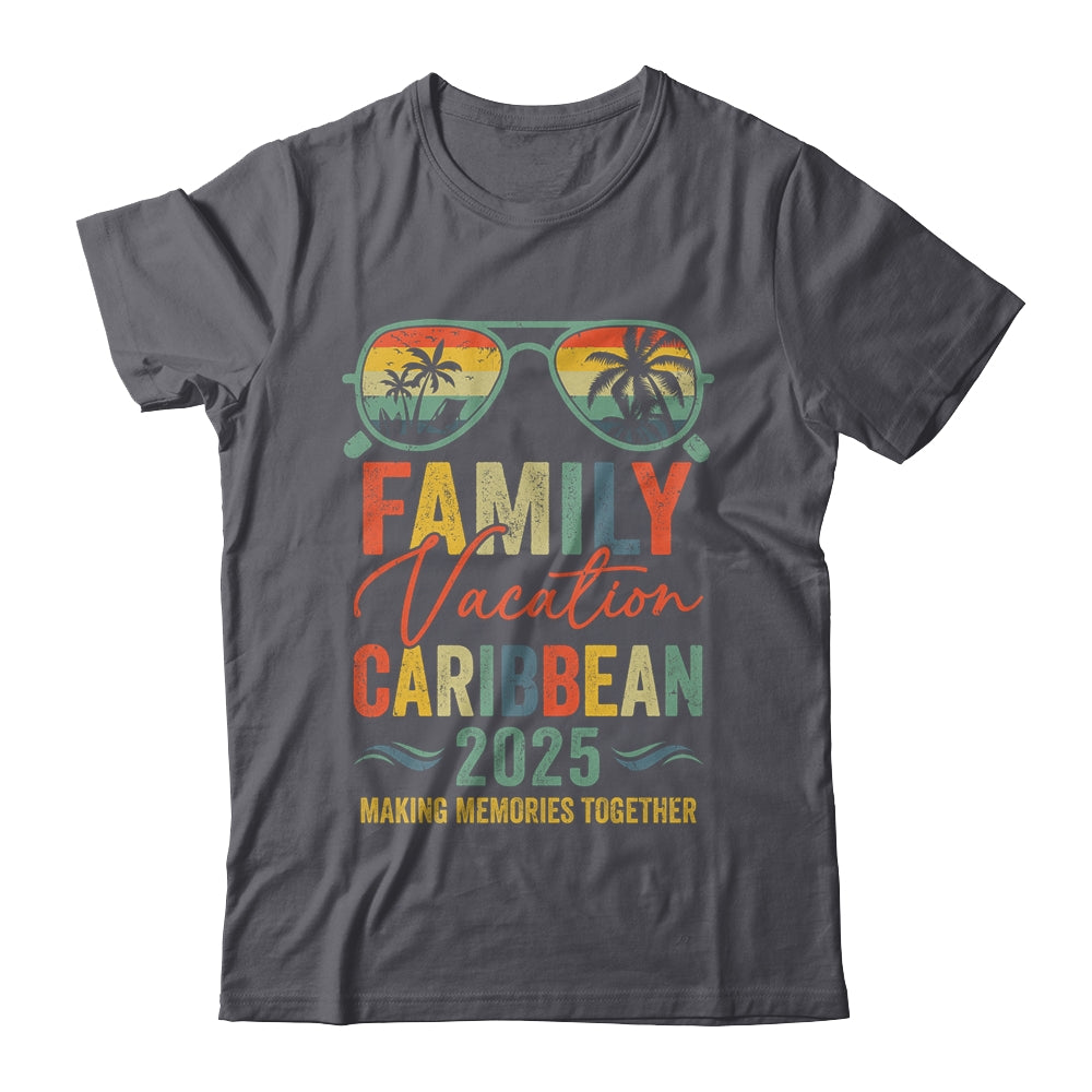 Caribbean Vacation 2025 Matching Family Group Summer Shirt & Tank Top | siriusteestore