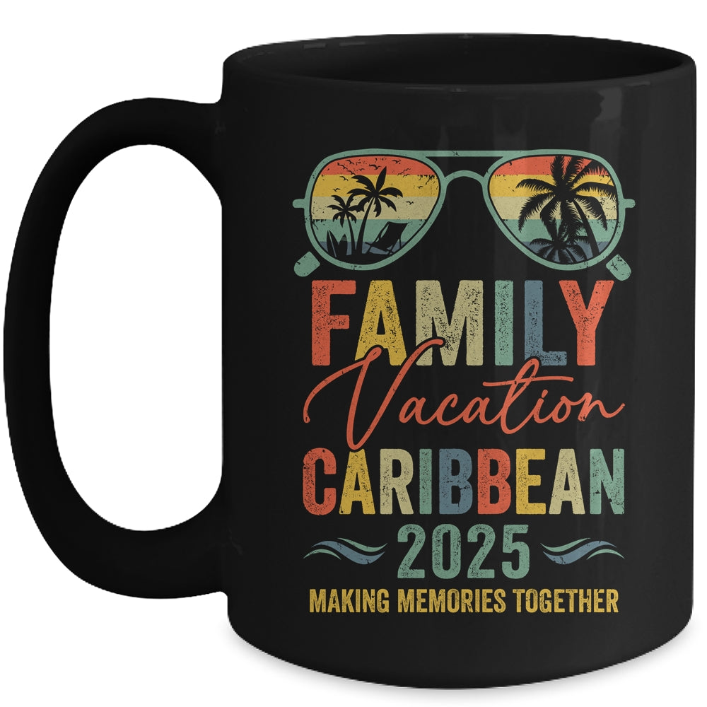 Caribbean Vacation 2025 Matching Family Group Summer Mug | siriusteestore
