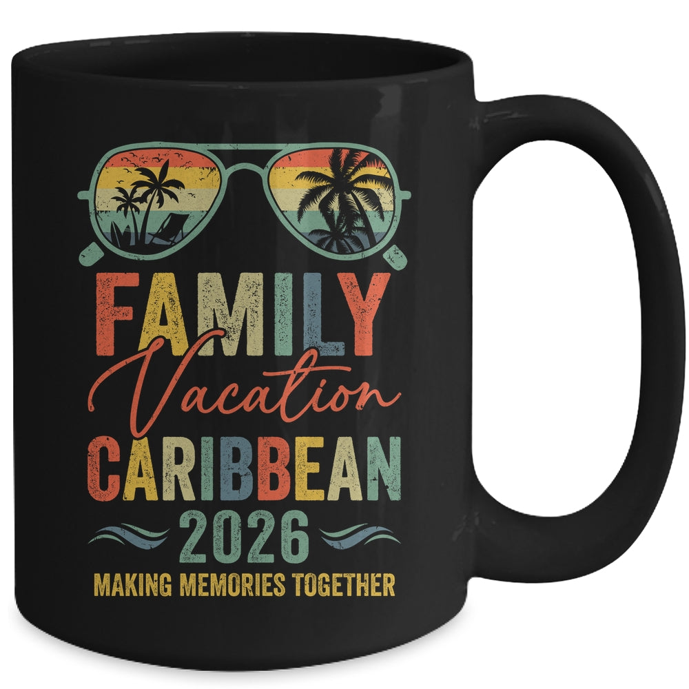 Caribbean Vacation 2026 Matching Family Group Summer Mug | siriusteestore