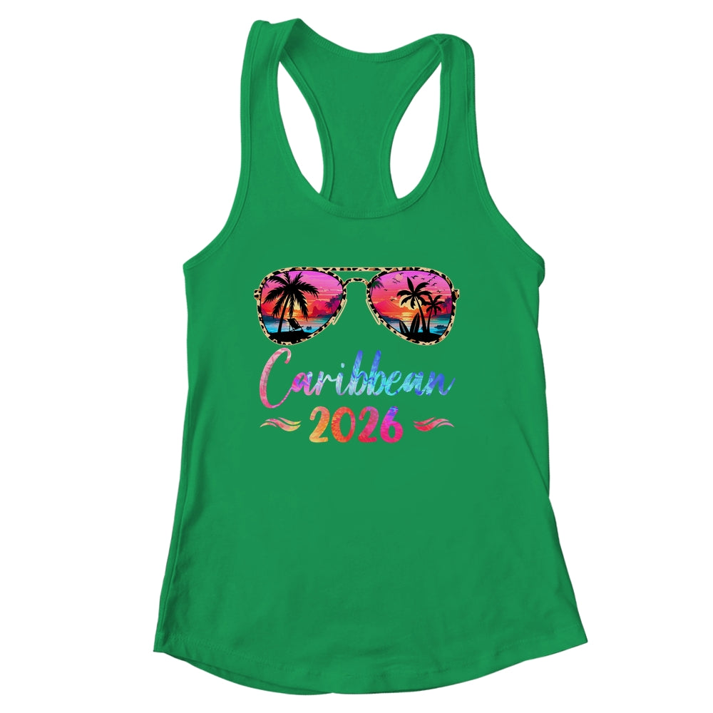 Caribbean Vacation 2026 Matching Group Family Summer Trip Shirt & Tank Top | siriusteestore