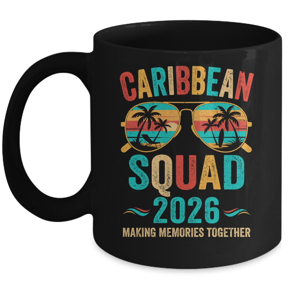 Caribbean Vacation Squad 2026 Family Matching Vintage Mug | siriusteestore