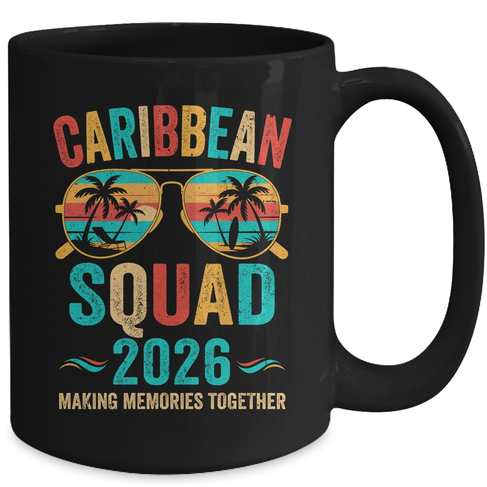 Caribbean Vacation Squad 2026 Family Matching Vintage Mug | siriusteestore