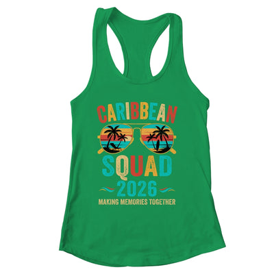 Caribbean Vacation Squad 2026 Family Matching Vintage Shirt & Tank Top | siriusteestore