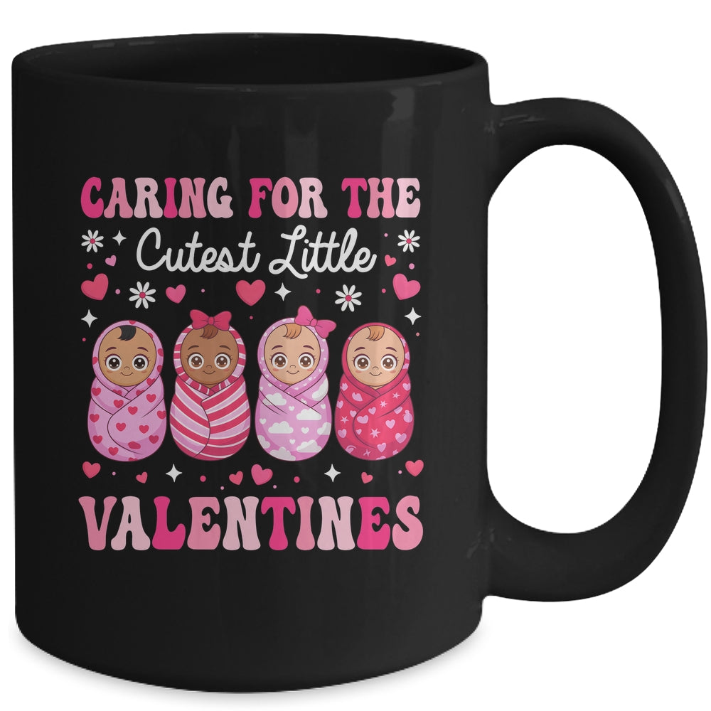 Caring For The Cutest Little Valentines NICU Nurse Cute Baby Mug | siriusteestore