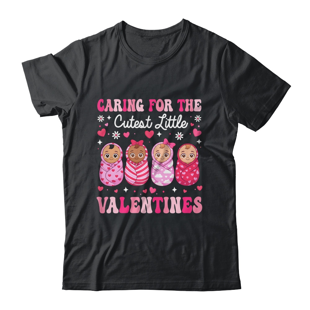 Caring For The Cutest Little Valentines NICU Nurse Cute Baby Shirt & Tank Top | siriusteestore