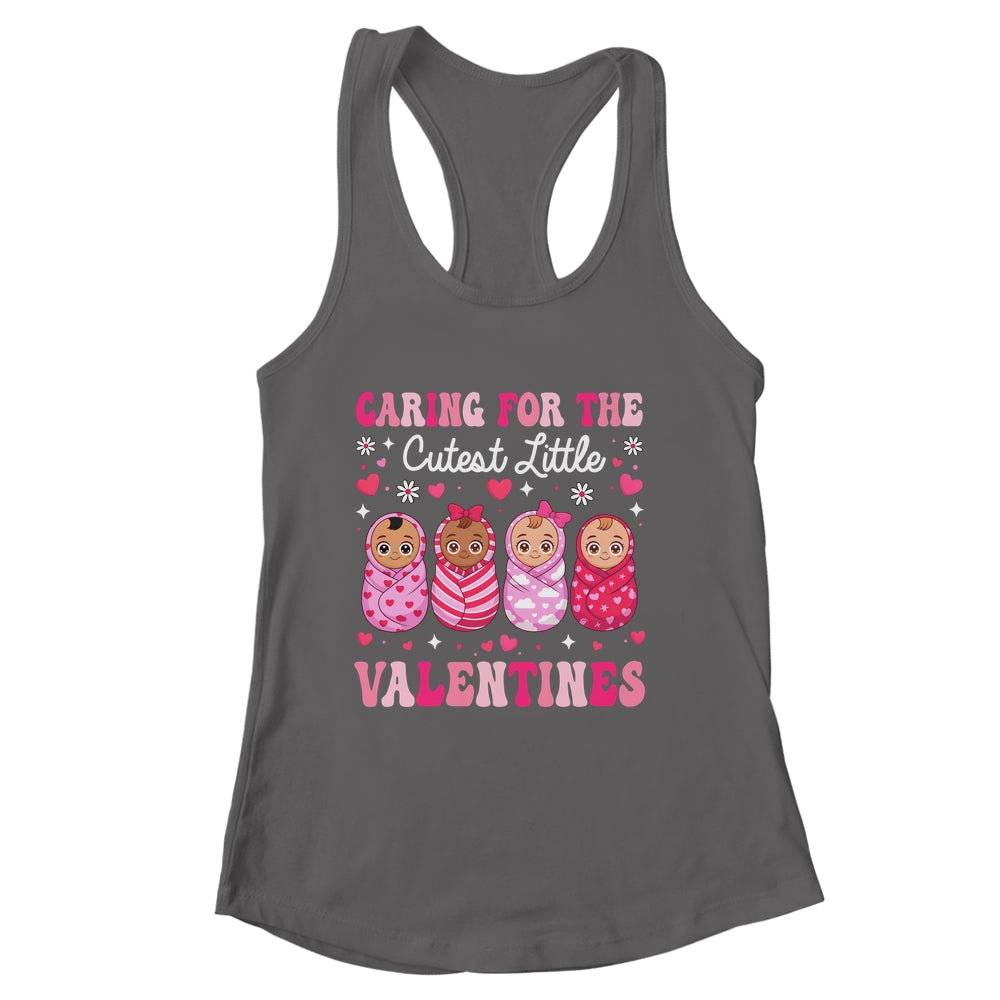 Caring For The Cutest Little Valentines NICU Nurse Cute Baby Shirt & Tank Top | siriusteestore