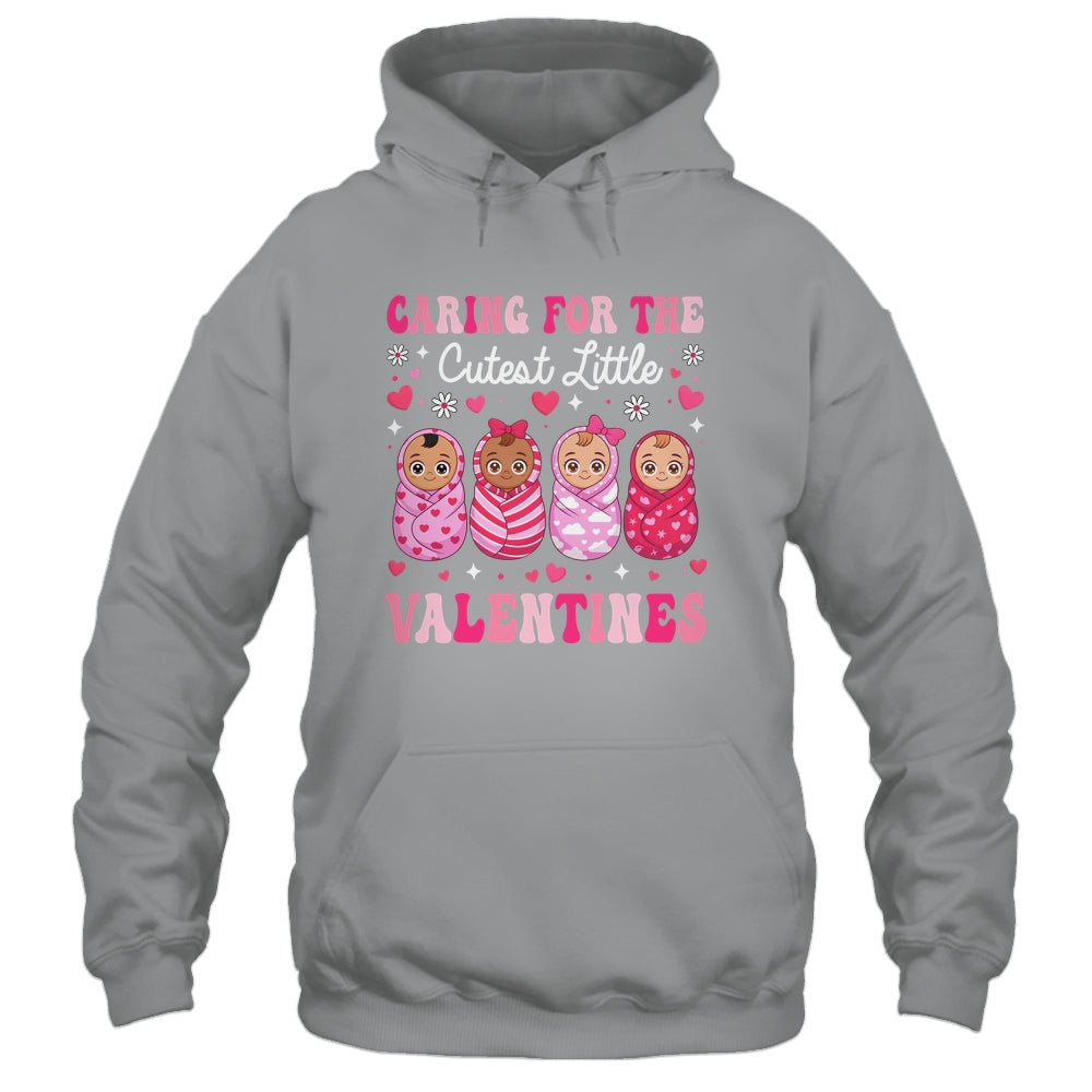 Caring For The Cutest Little Valentines NICU Nurse Cute Baby Shirt & Tank Top | siriusteestore