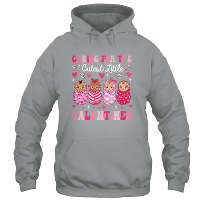Caring For The Cutest Little Valentines NICU Nurse Cute Baby Shirt & Tank Top | siriusteestore